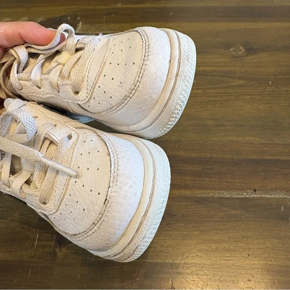 Nike Black Swish Air Force Sneaker Lace Up Toddler 7C